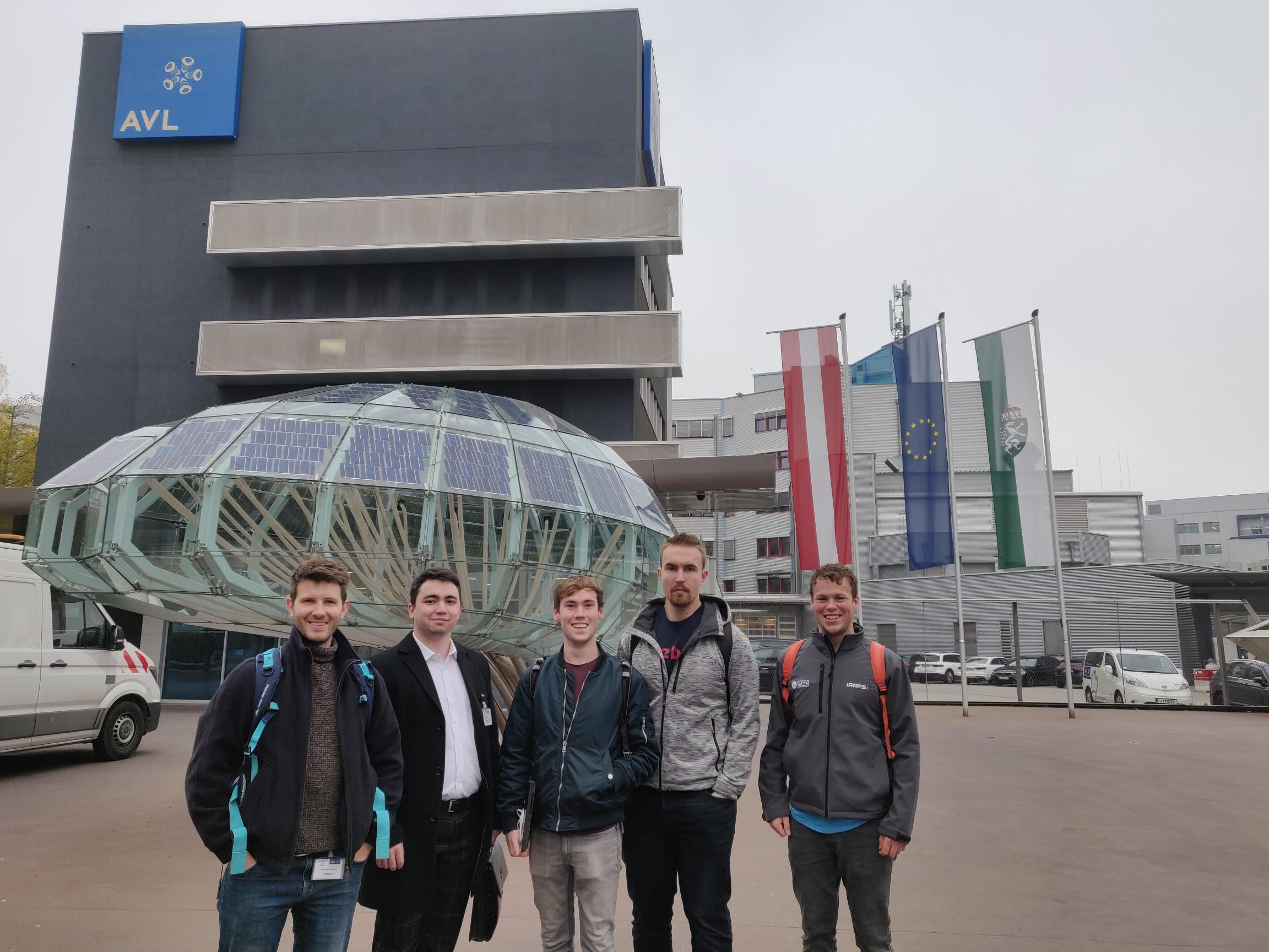 AAPS Researchers outside AVL in Graz