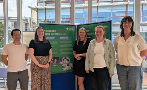 AAPS Students recognised at the University of Bath Sustainability Awards 2025 AAPS Students recognised at the University of Bath Sustainability Awards 2025